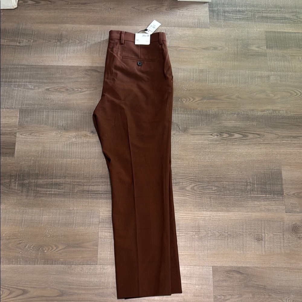 Express Men's Rich Brown Dress Pants